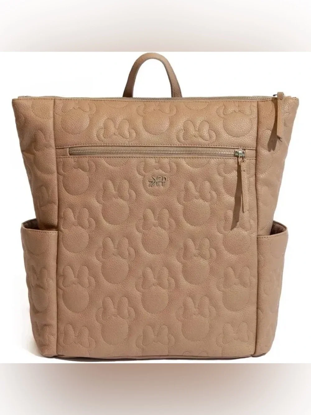 Freshly Picked Disney Baby Minnie Mouse Minimal Quilted Vegan Leather Diaper Bag